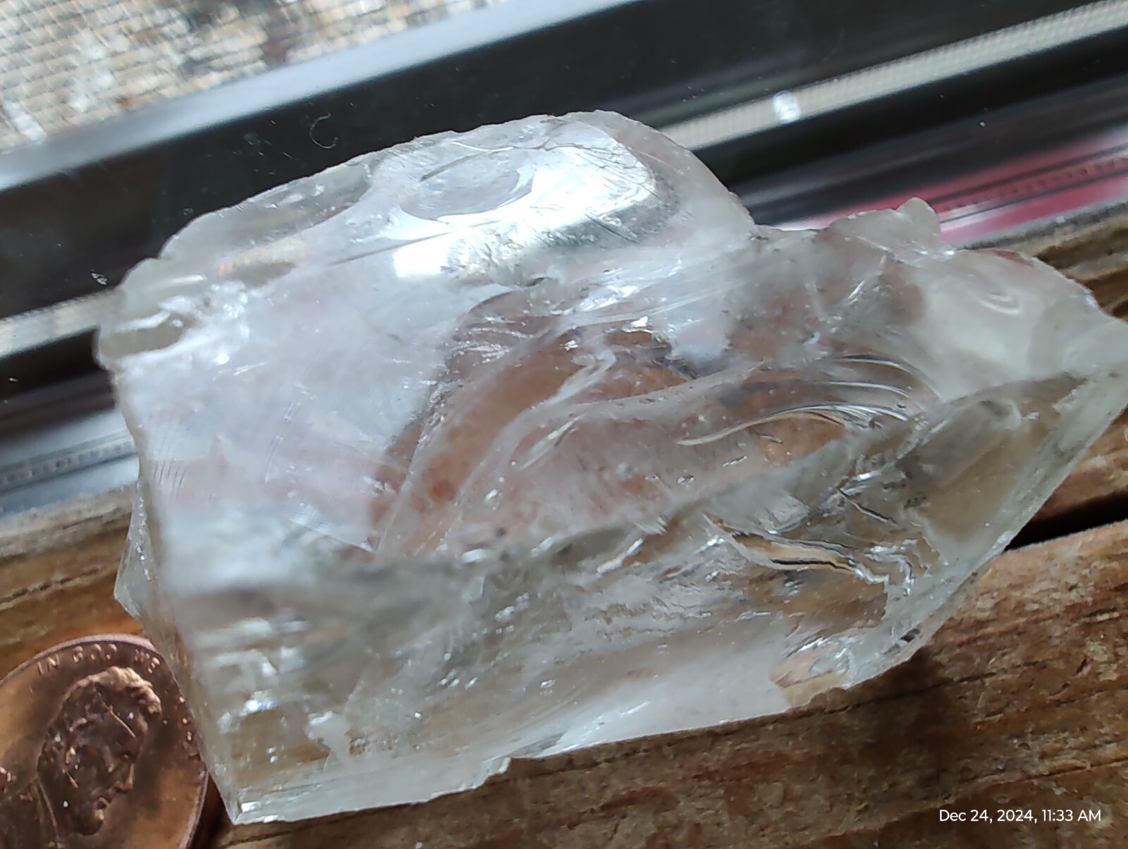 Andara opaque Crystal Spiritual Healing monatomic REIKI 34gr