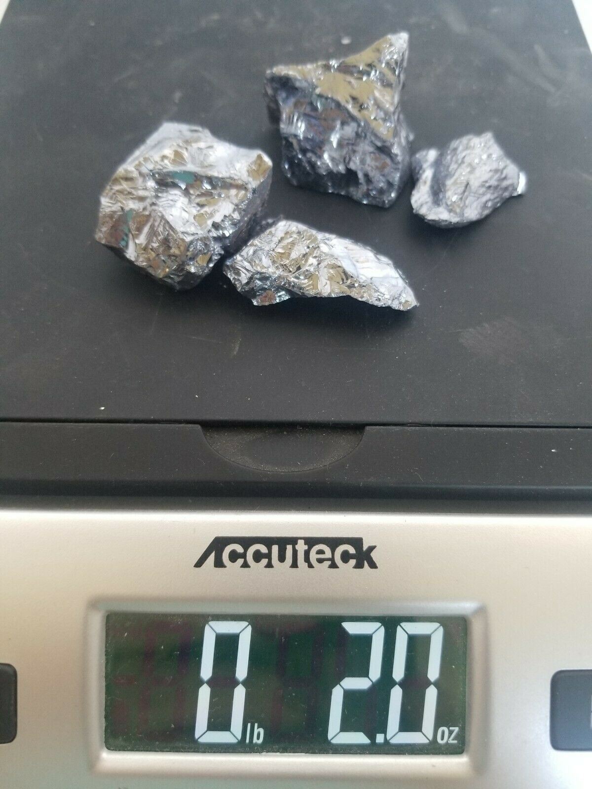 Silicon Pieces Mineral 2 ounces Lot of 4