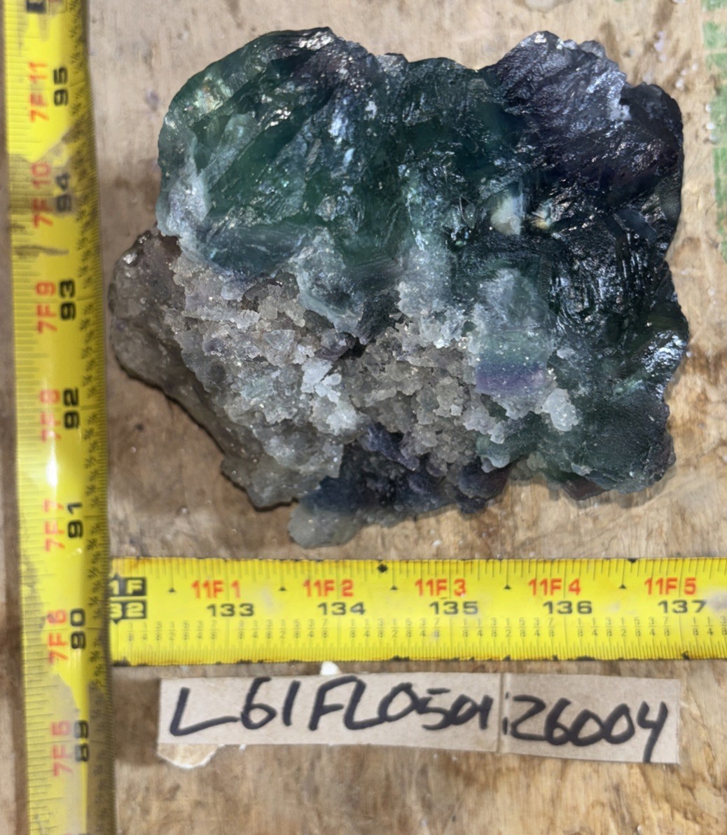 Rough Rainbow Fluorite 1116 Grams