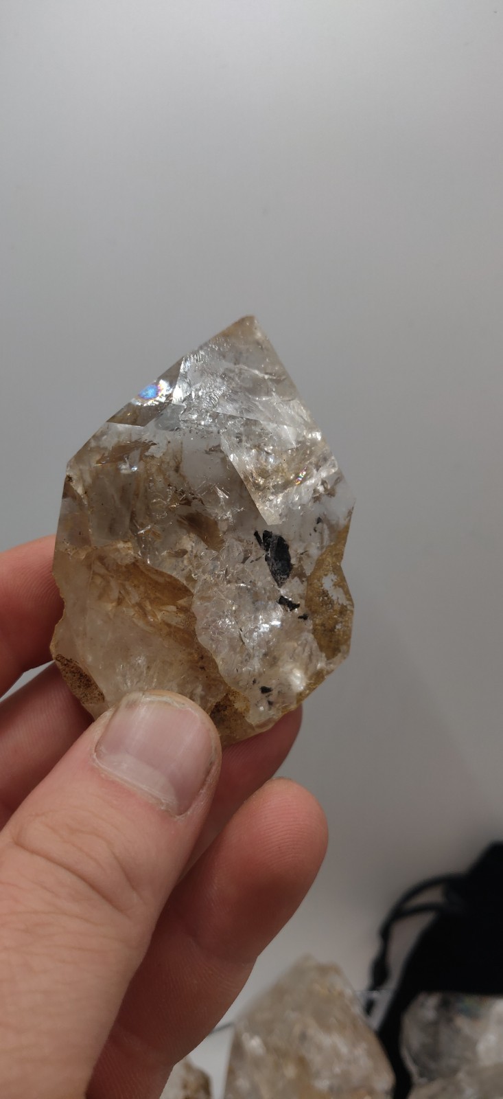 NY Herkimer Diamond *PREMIUM!* 1LB pieces/chunks- Rough, but all big and clear!