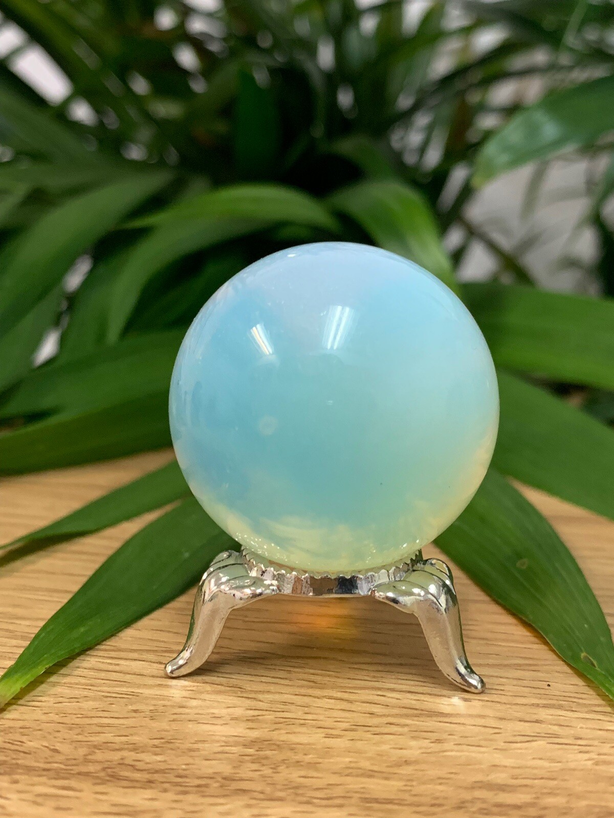 40mm Opalite Sphere Opalite Crystal Ball Gemstone Specimen Reiki Chakra Wicca