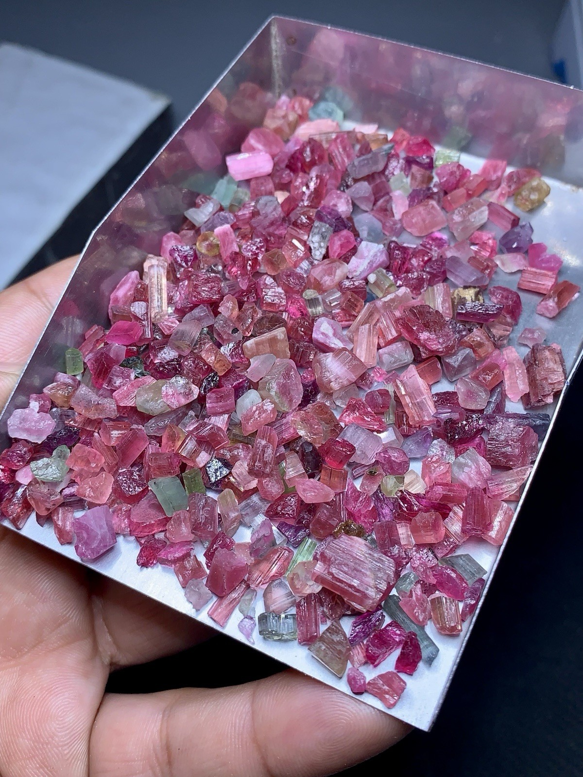Rubellite Rough 100 Grams Nice Color For Jewelry, Anniversary Gift, Birthday
