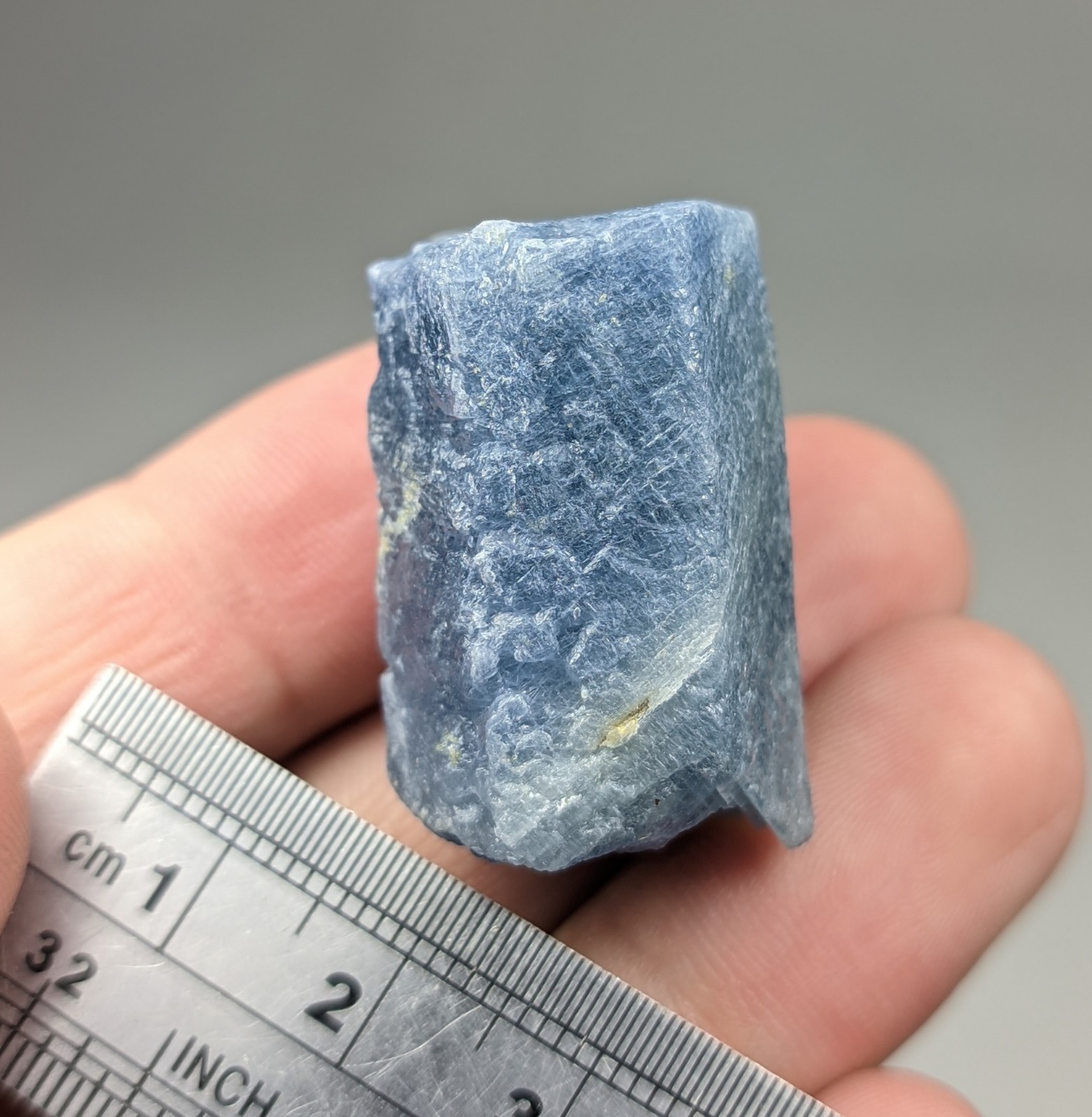 28-gm Natural Sapphire Terminated Large Size Crystal from Sari Lanka.