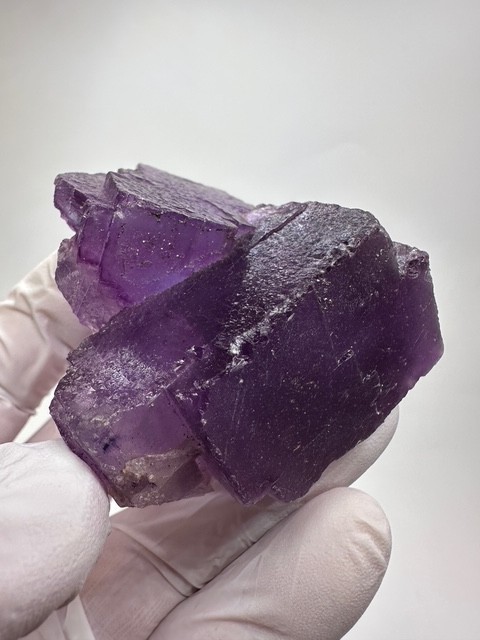Large Clear Purple Fluorite Specimen – Hastie’s Quarry, Cave-In-Rock, Illinois