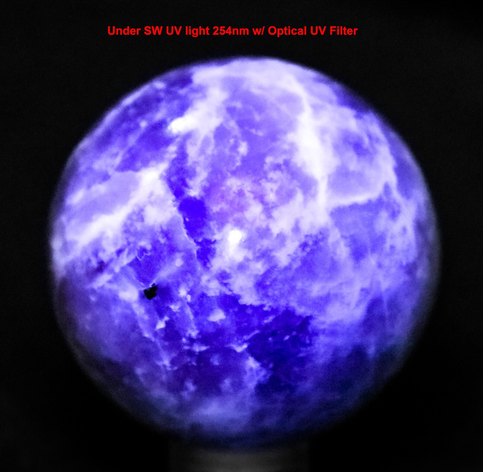 43mm Purple Lilac Lepidolite Sphere Polished Natural Crystal Mineral Ball Brazil