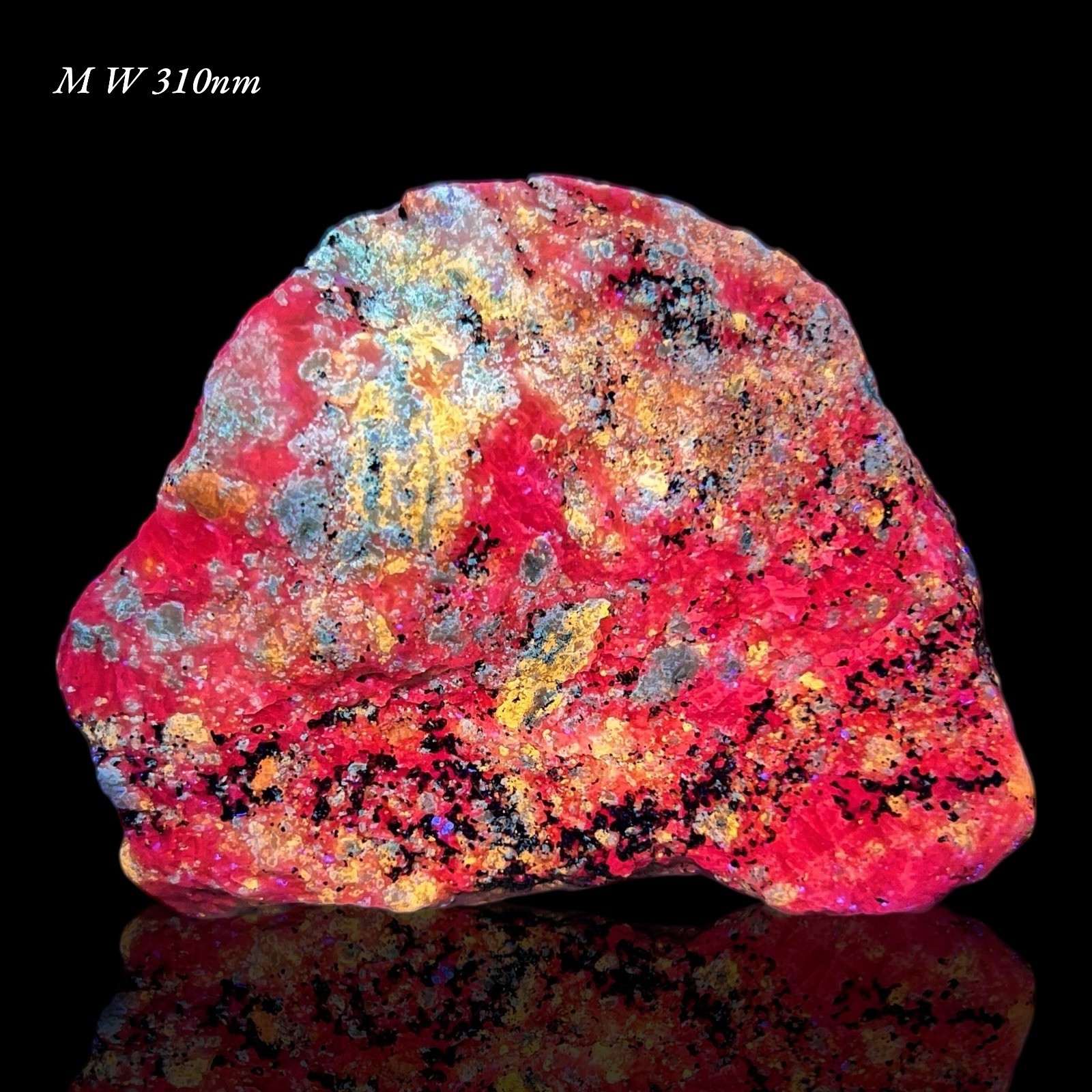 Afghanite, Lazurite, Marialite, Scapolite, Calcite, Fluorapatite, Phlogopite,