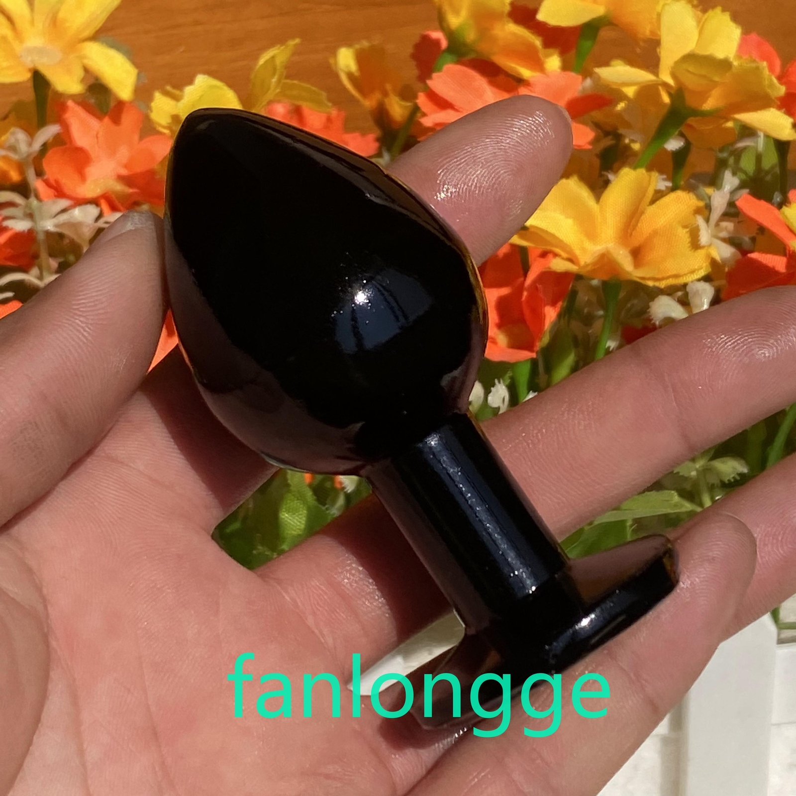wholesale 3.2″ Natural Obsidian Crystal Massage Yoni Wand for Women Gift 1pcs