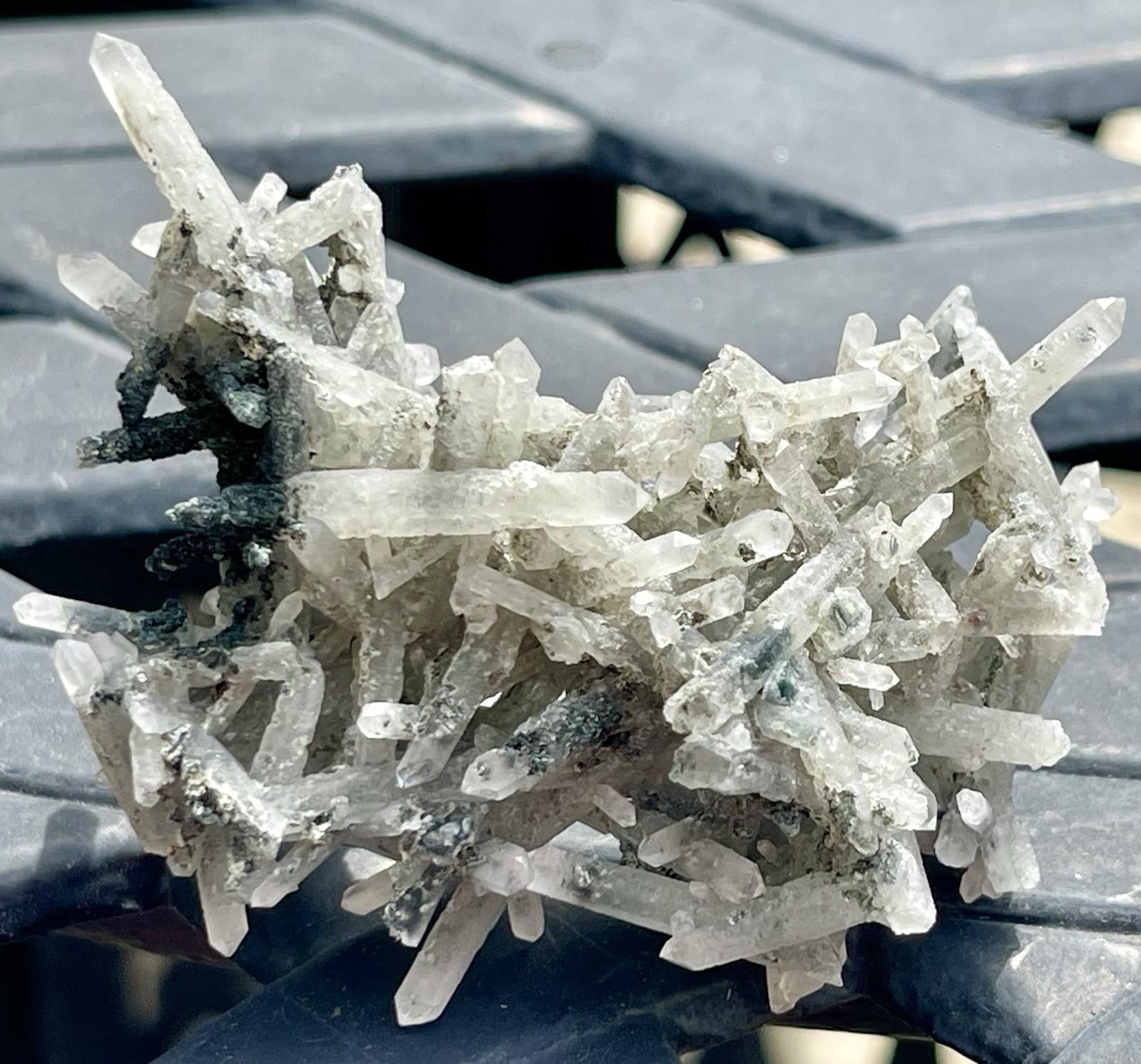 Quartz Crystals 32.23 Grams L 2 3/8” X W 1 43/64” X H 1 3/32” Afghanistan