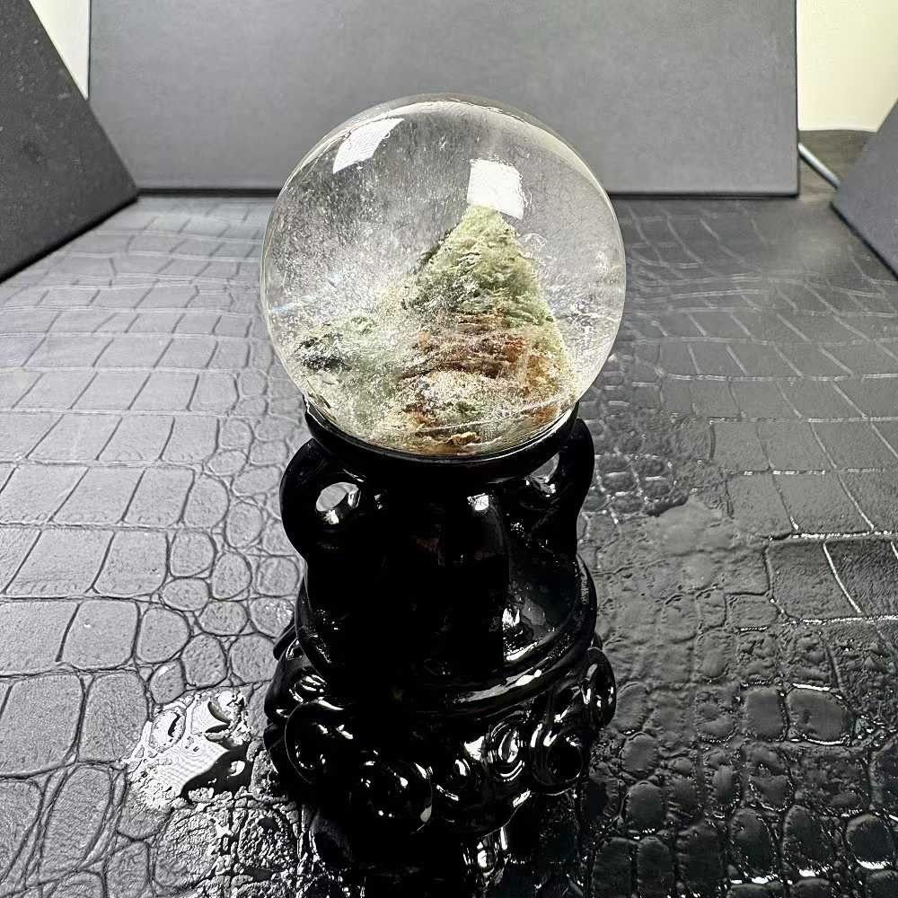 40mm Natural Garden Crysta sphere quartz polished ball Reiki energy Crystal ston