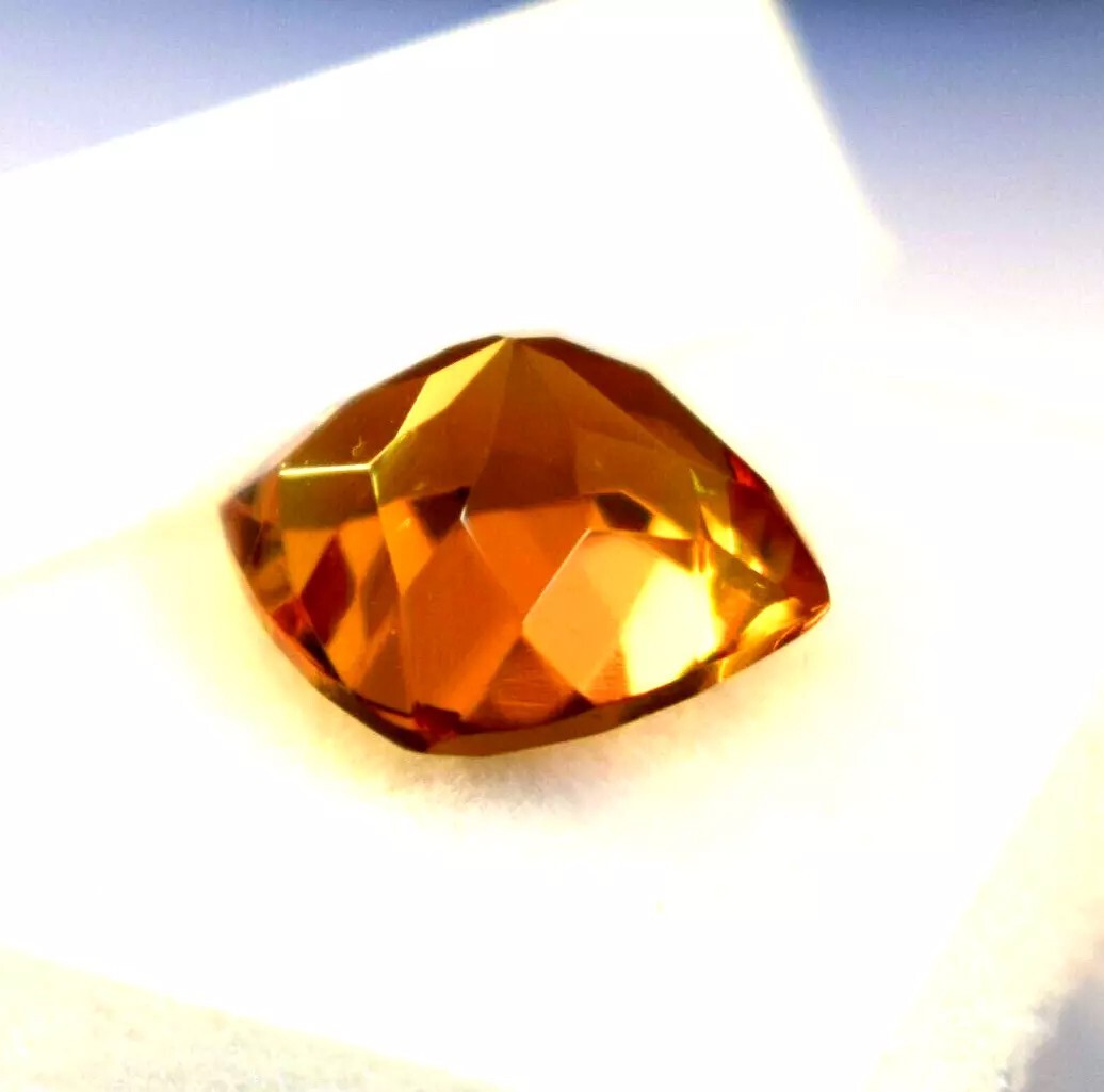 AAA+ Gemstone Cushion Cut Certified Color Changing Natural Alexandrite 8 Ct