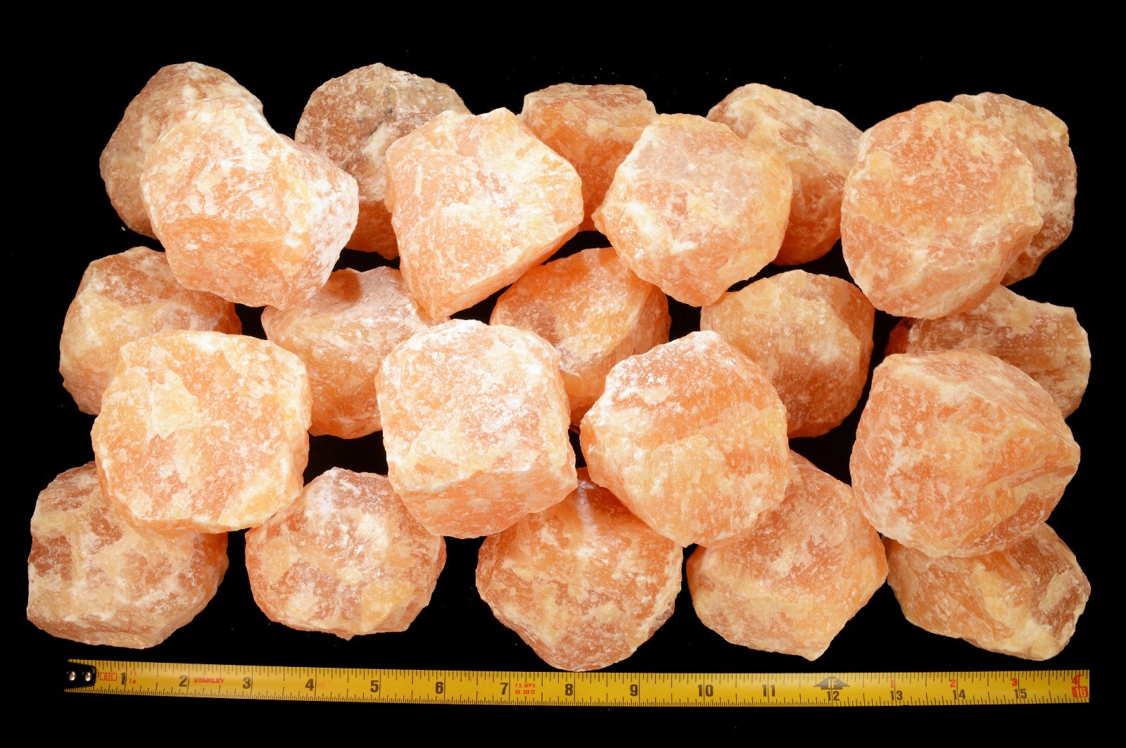 RAW ORANGE CALCITE 2 1/2″ 4-7 Oz UNWASHED Rock Mineral Specimen Healing Crystals