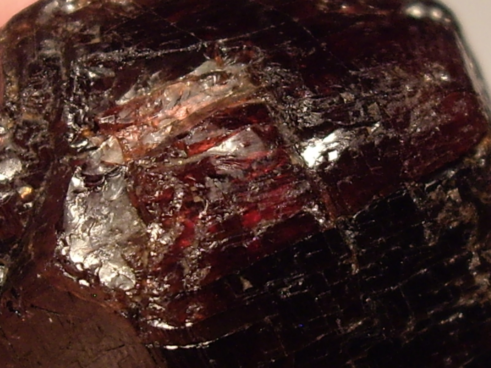 Deep Red Medium Large Almandine Garnet Crystal 25.5g
