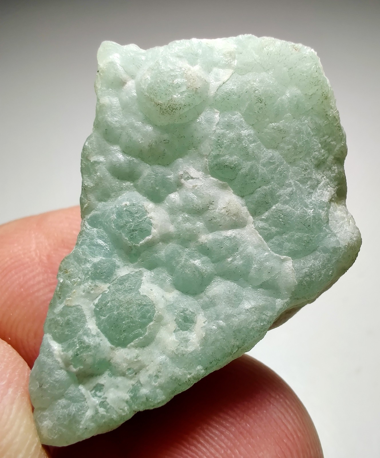Smithsonite on matrix, fantastic color! Kelly Mine, New Mexico. 4 cm.