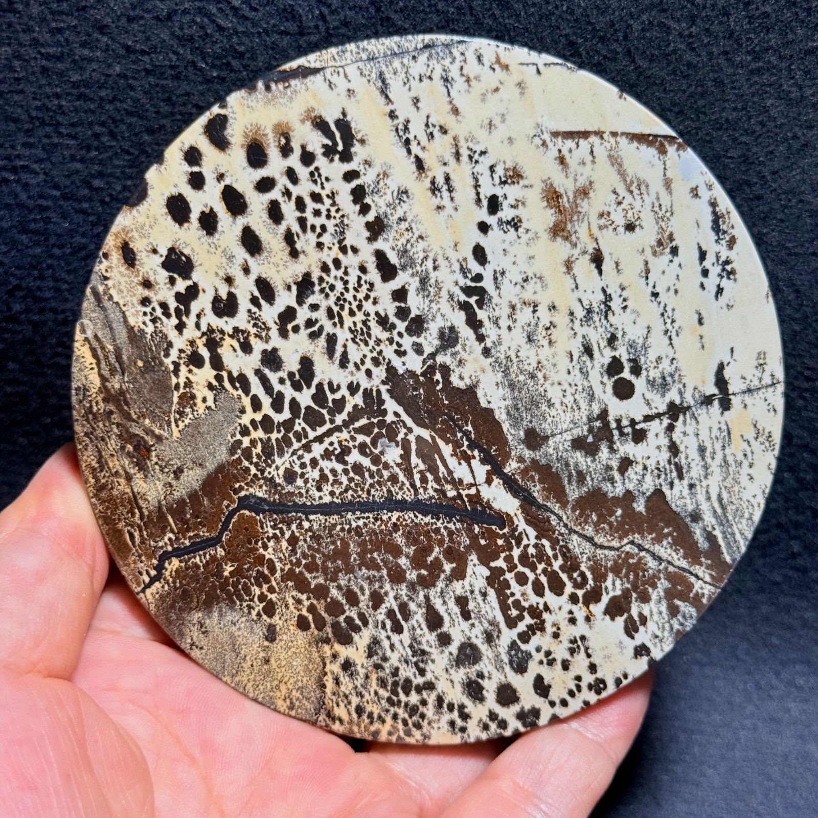 173g Natural Chinese Painting Stone Crystal Ornaments for Home Decoration 28