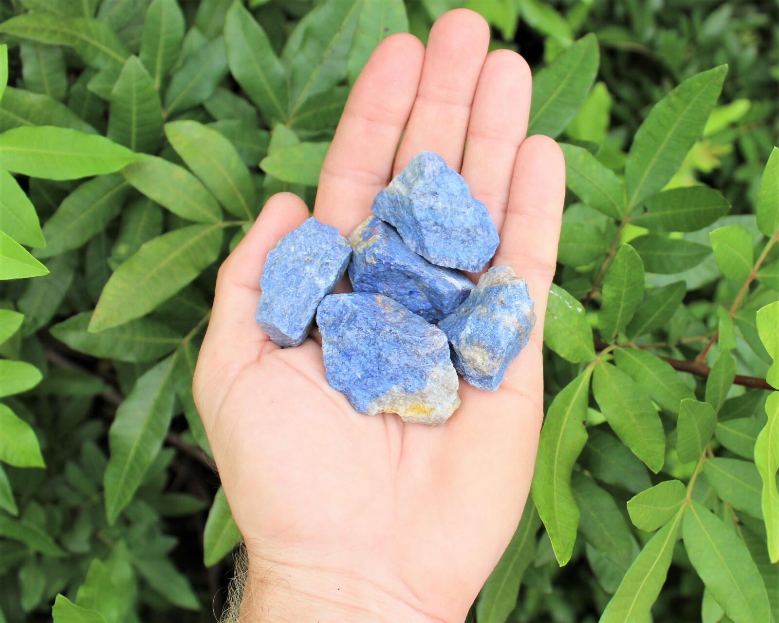 Dumortierite Rough Stones: Choose How Many Pieces (Premium Quality ‘A’ Grade)