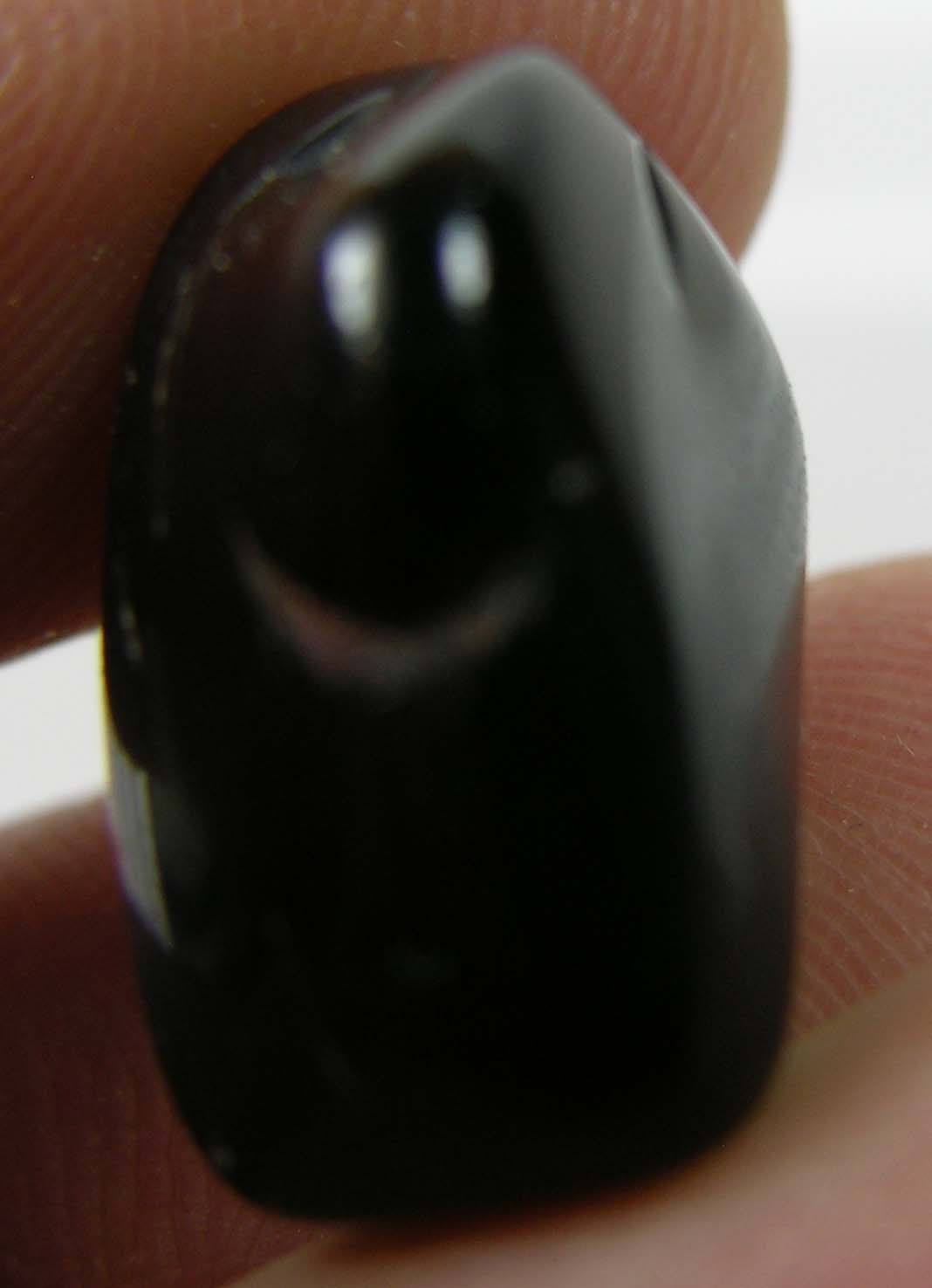 #8 16.50ct Brazil 100% Natural Tumbled Rough Onyx Crystal Specimen 3.30g 16mm