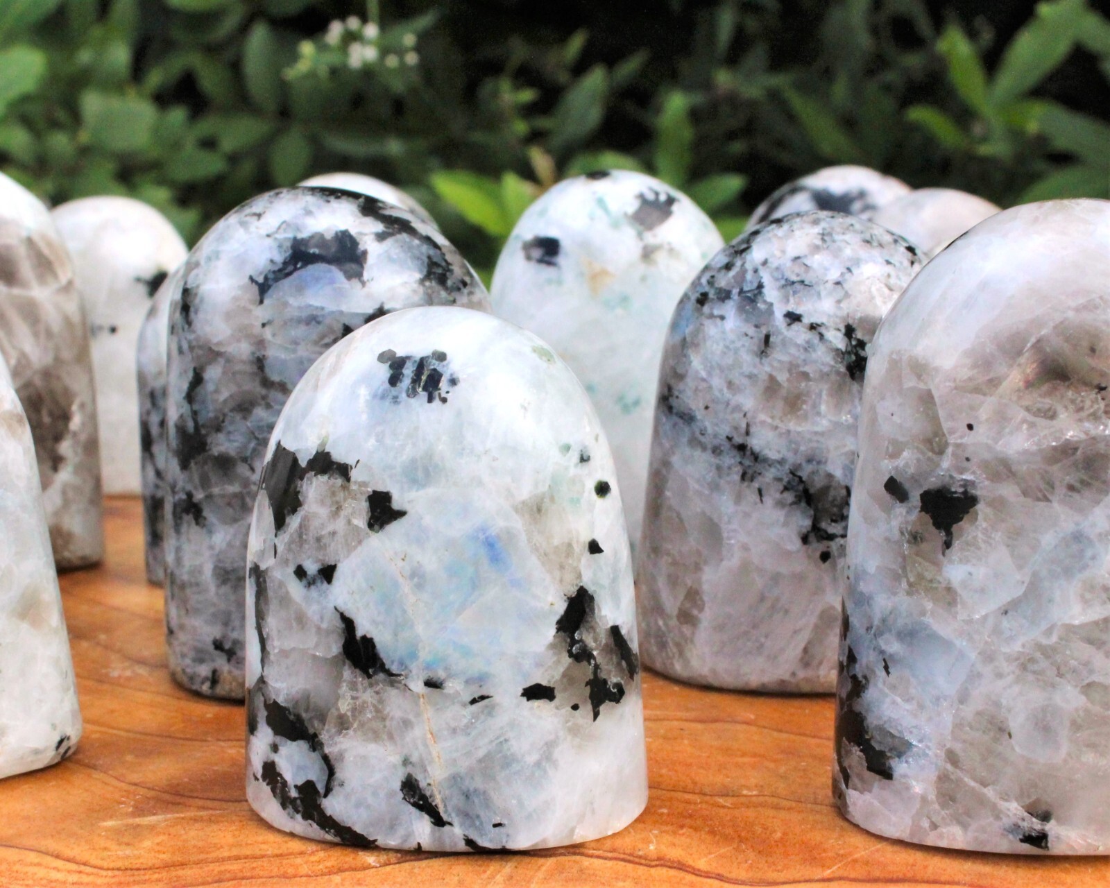Polished Rainbow Moonstone Freeform – Free Standing Rainbow Moonstone Crystal
