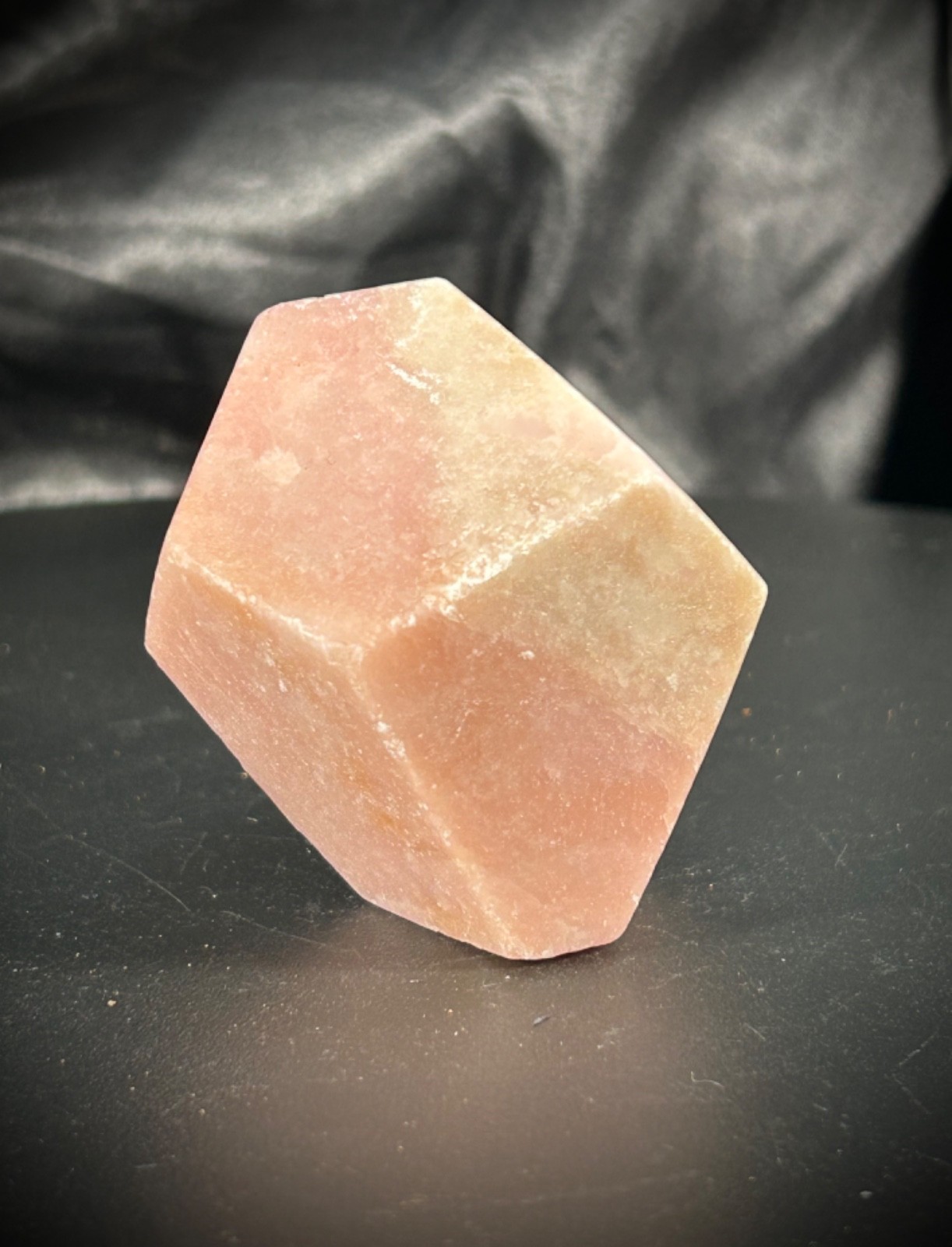 2.43″ Pink Opal Geometric Freeform 6.6oz (187 grams)