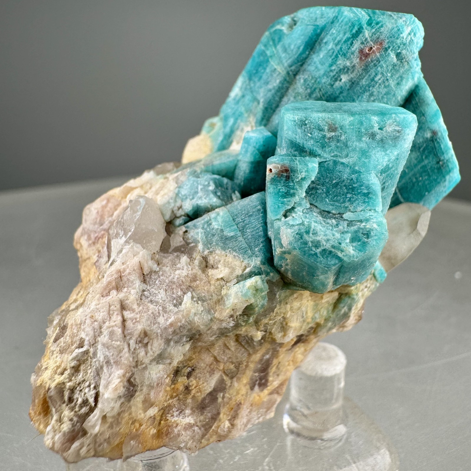Microcline var. Amazonite: Lake George, Park County, Colorado, USA