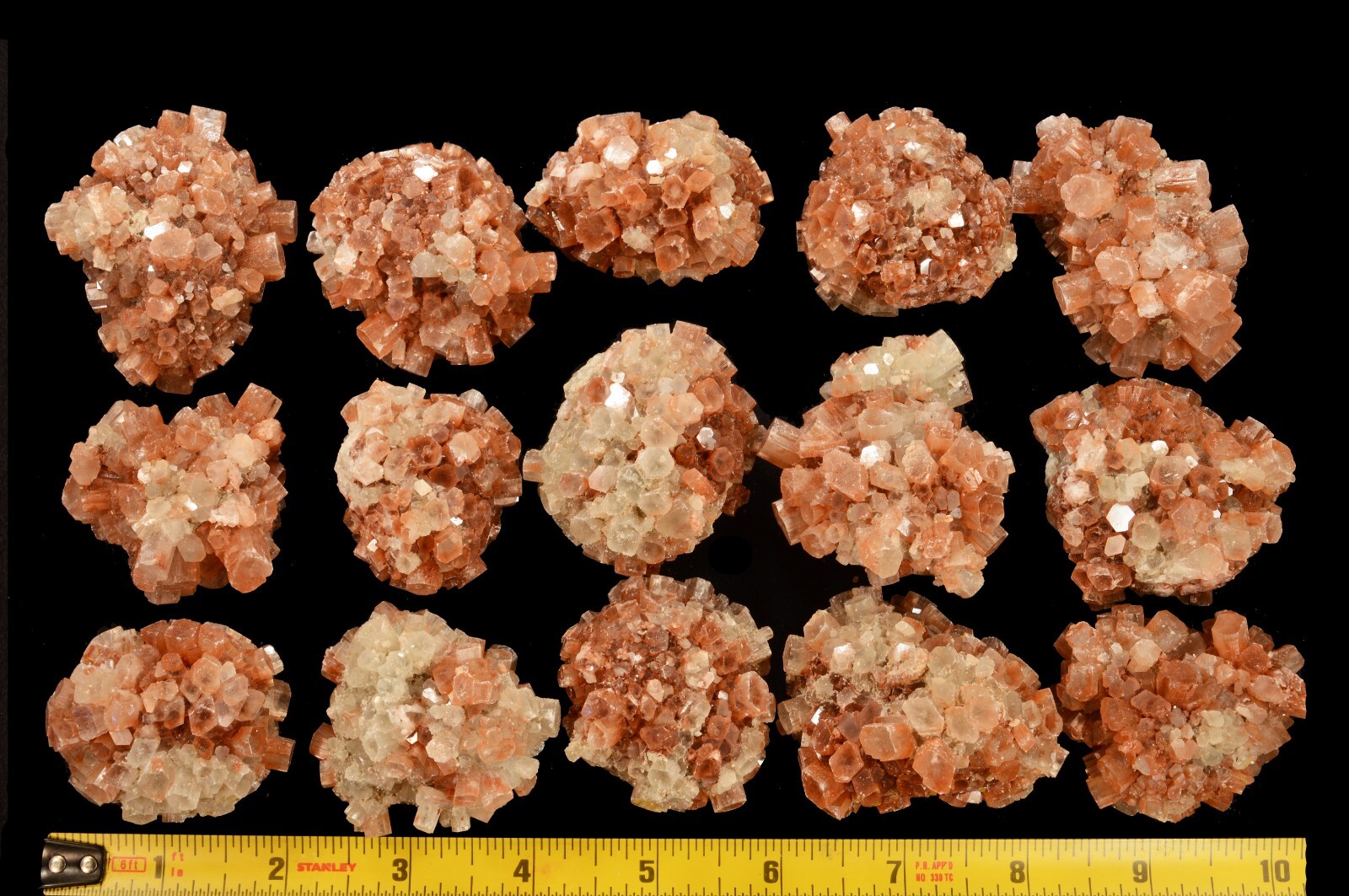 ARAGONITE Cluster 2 1/2″ 4-7 Oz Sputnik Rock Mineral Specimen Healing Crystal