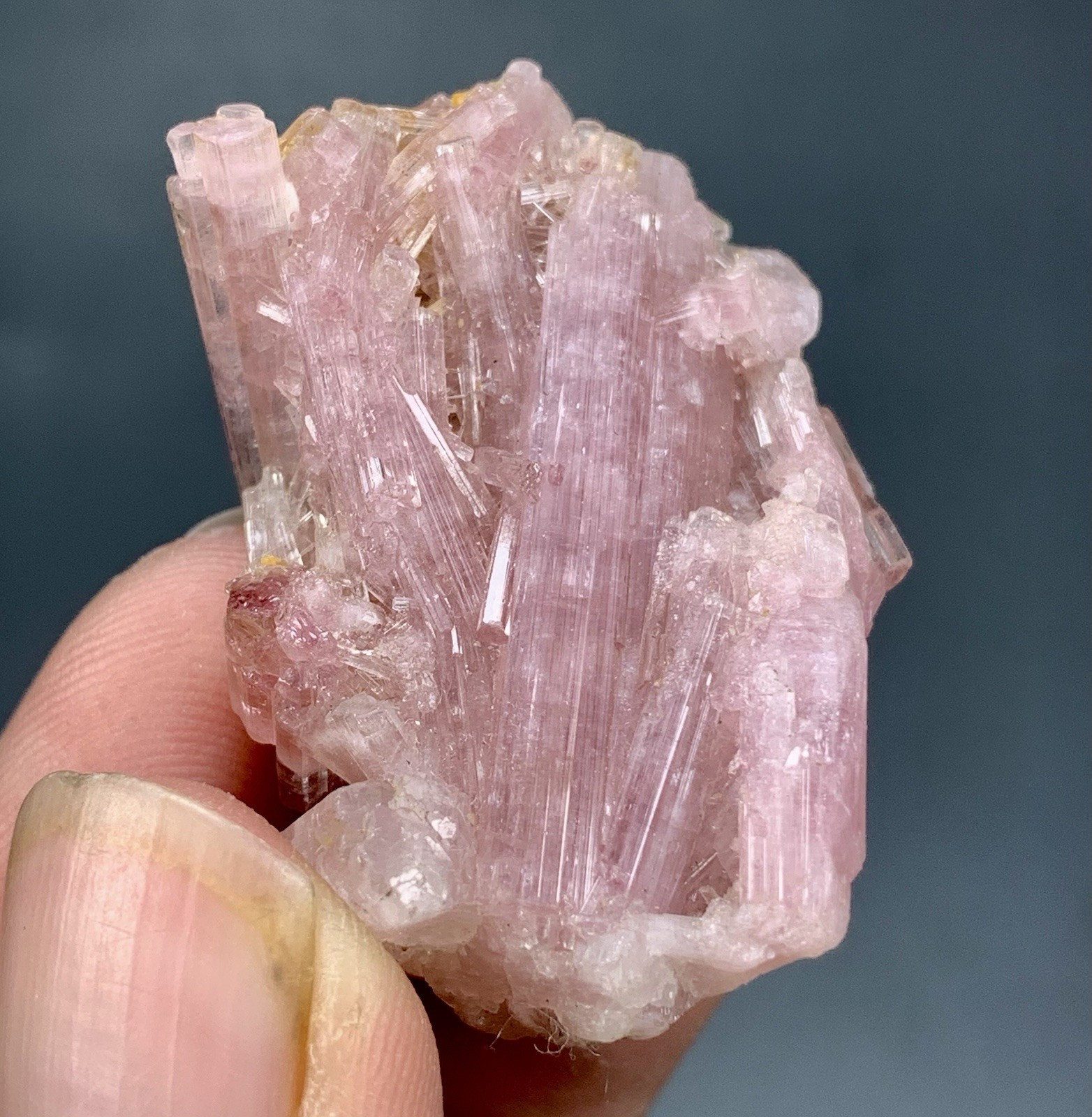 83 Cts Bunch Of Tourmaline Crystal Specimen From Afghanistan.