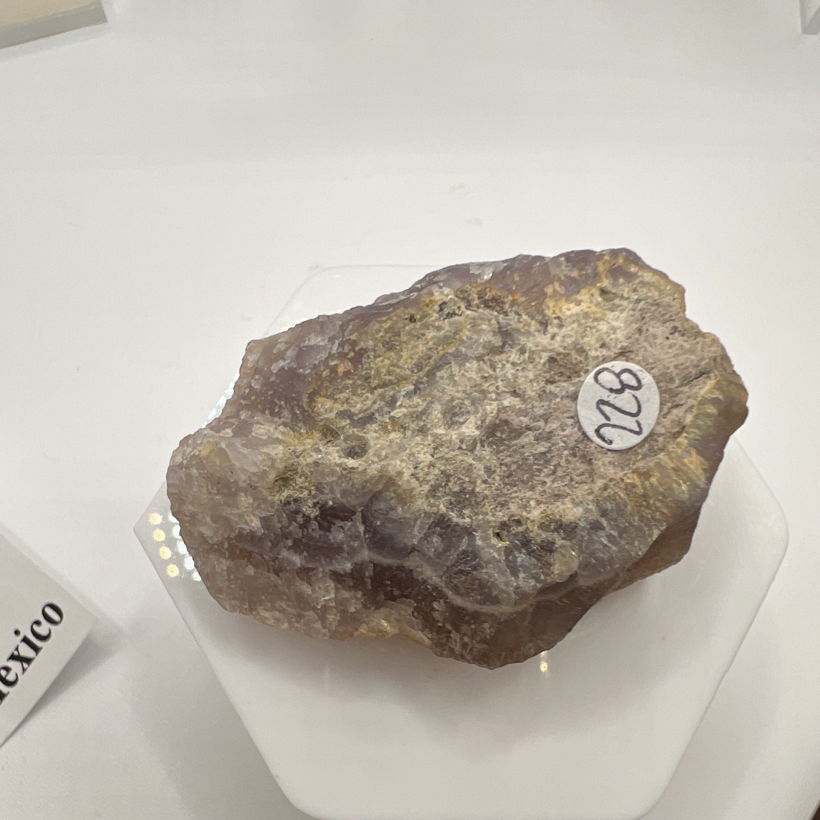 Fluorite Specimen w/ Iridescent Iron Coating, Small Fry Prospect, NM