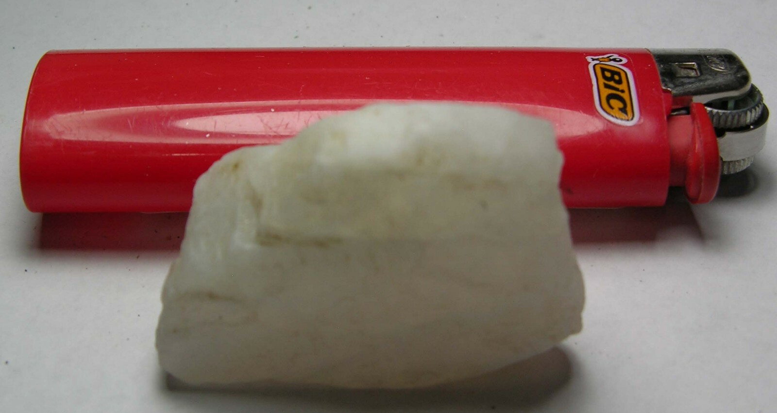 #13 Sri-Lanka 184.00ct 100% Natural Rough White MoonStone Specimen 36.80g 42mm