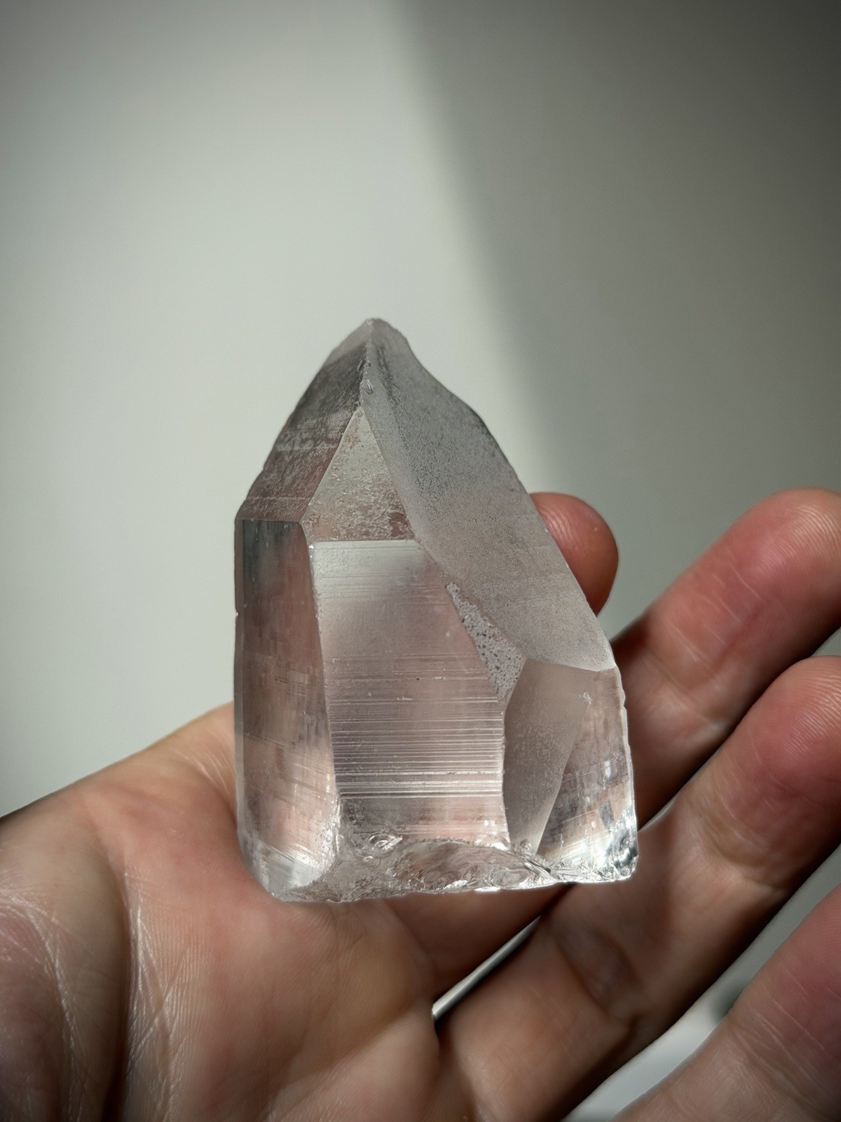 Lemurian Quartz Crystal Optical Quartz Self Healed Quartz Brazil Crystal