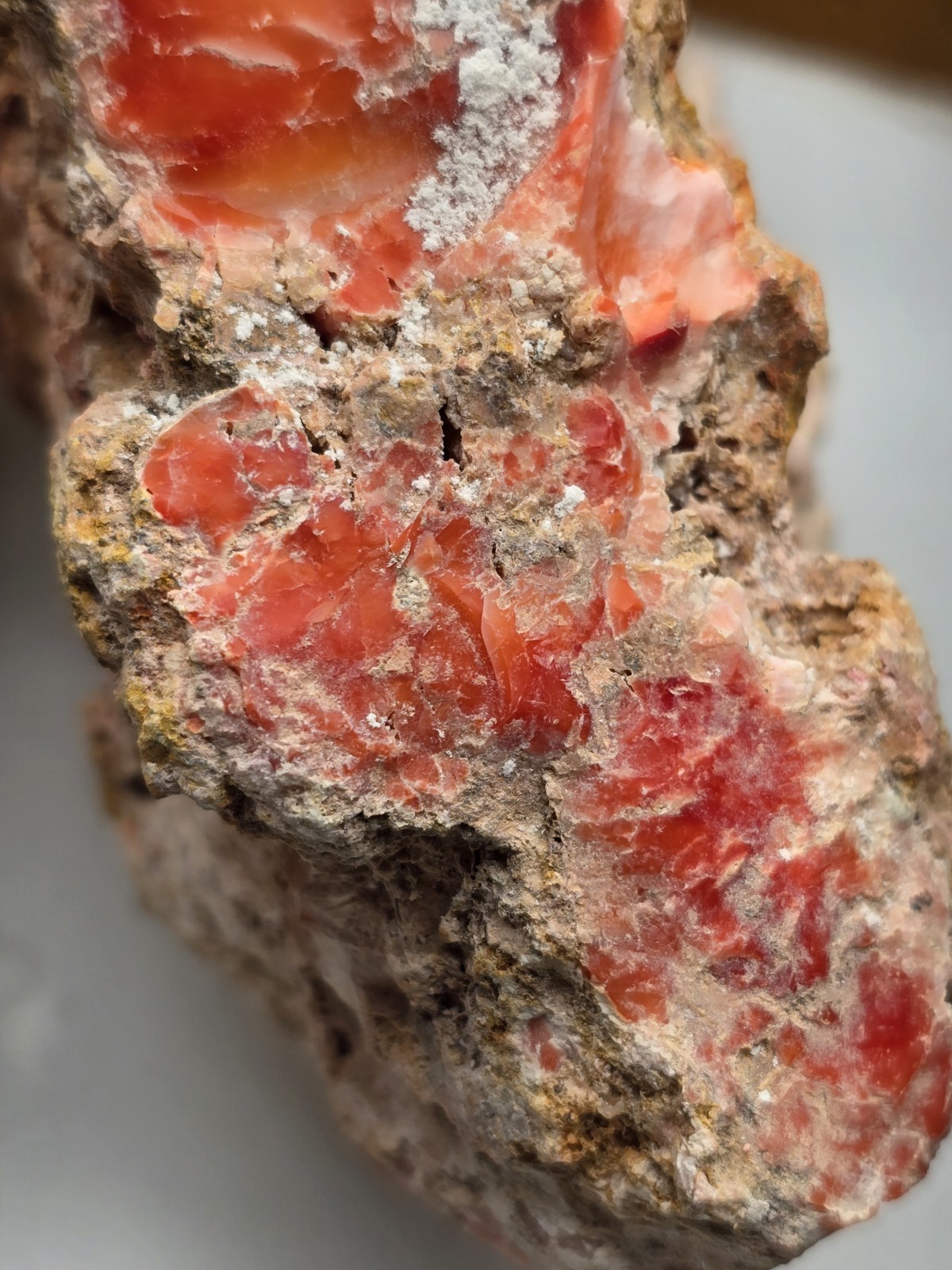 739.9 Gram Pink Chrysoprase Raw Indonesian Mineral Beautiful Large Specimen Dyed