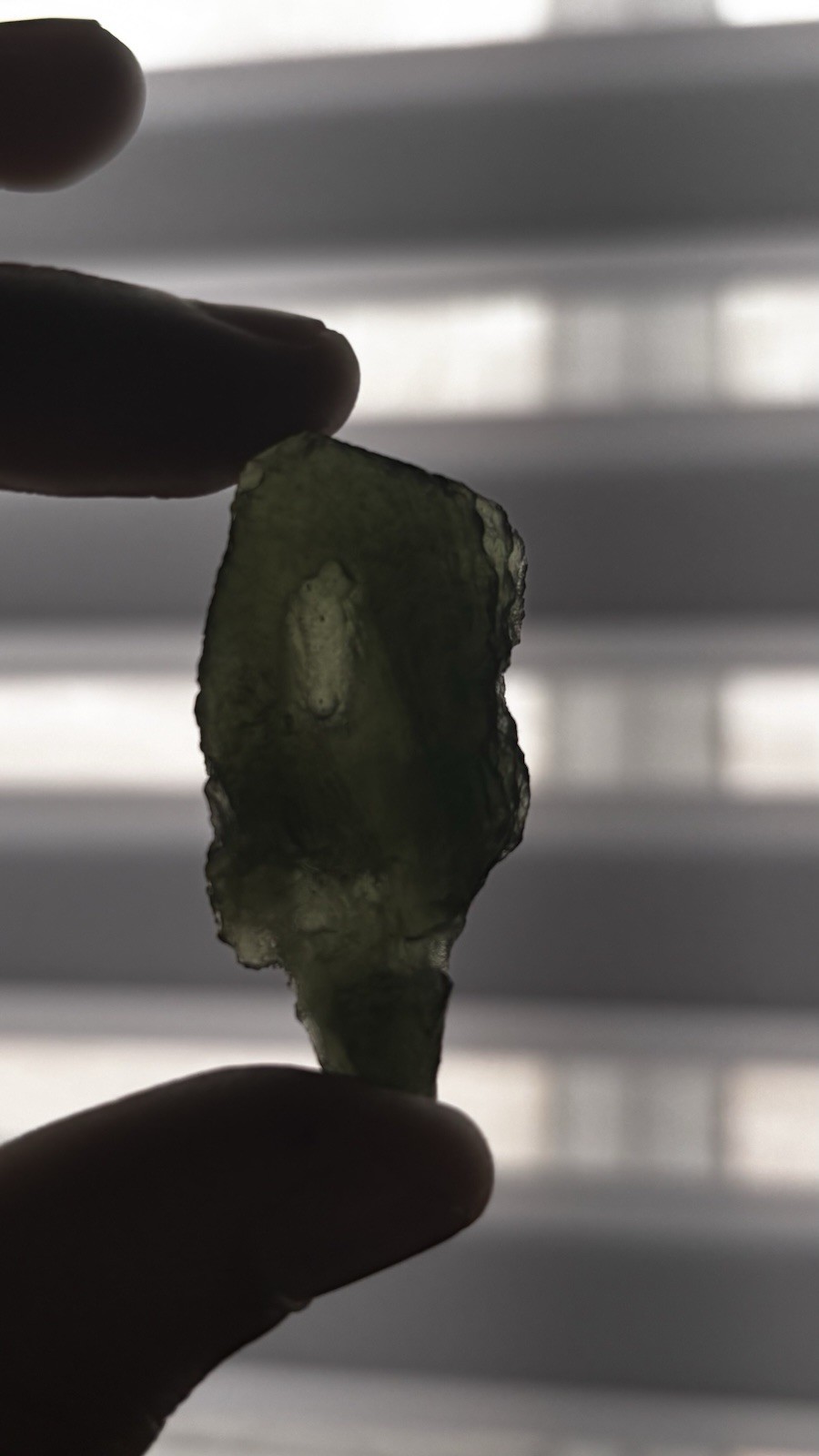 Genuine Moldavite Rough Mineral Crystal Specimen Stone Piece – Natural 47cts