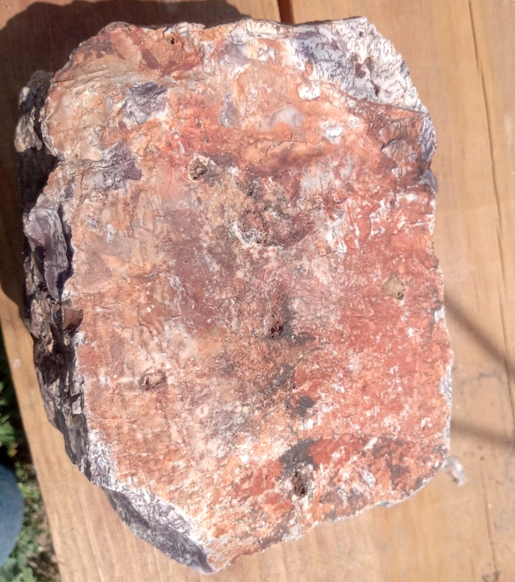Rare Mexica Bulico Porcelain Jasper Chunk-High Grade- 1990s-Collectors-8.95lb