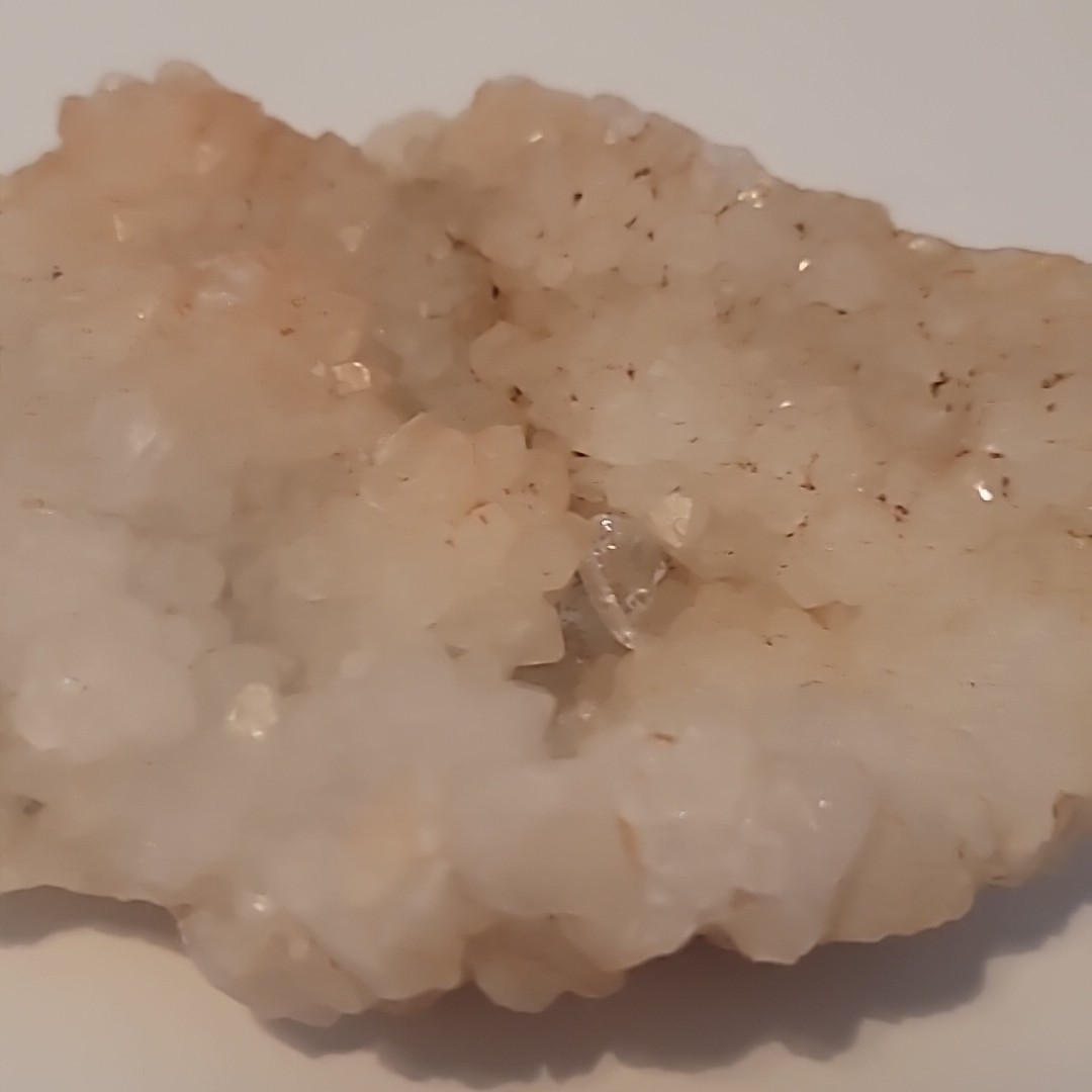 Calcite Crystal Cluster Specimen White Quartz 5.25″ x 4″ Natural Display Peice