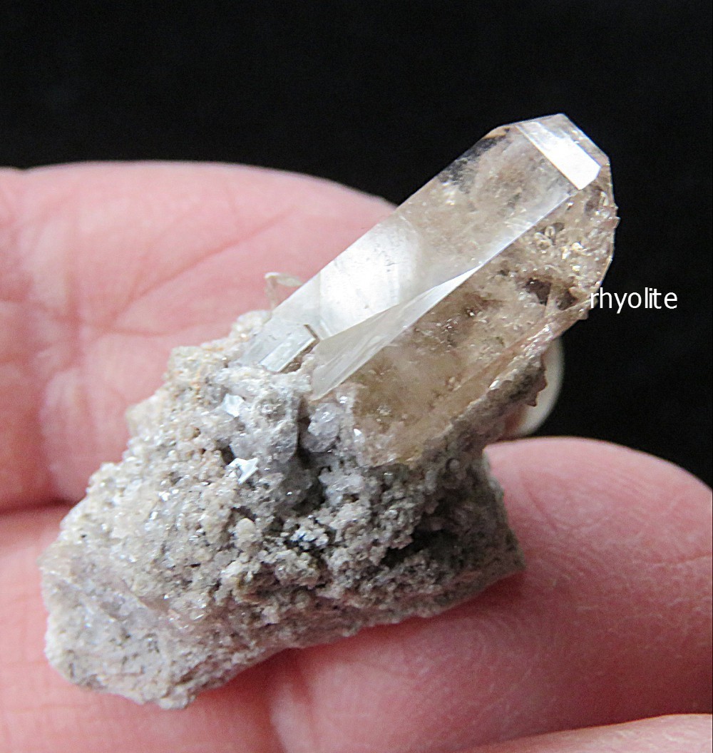 Topaz wtih Rhyolite- 1 1/4″- Thomas Range, Juab County, Urah