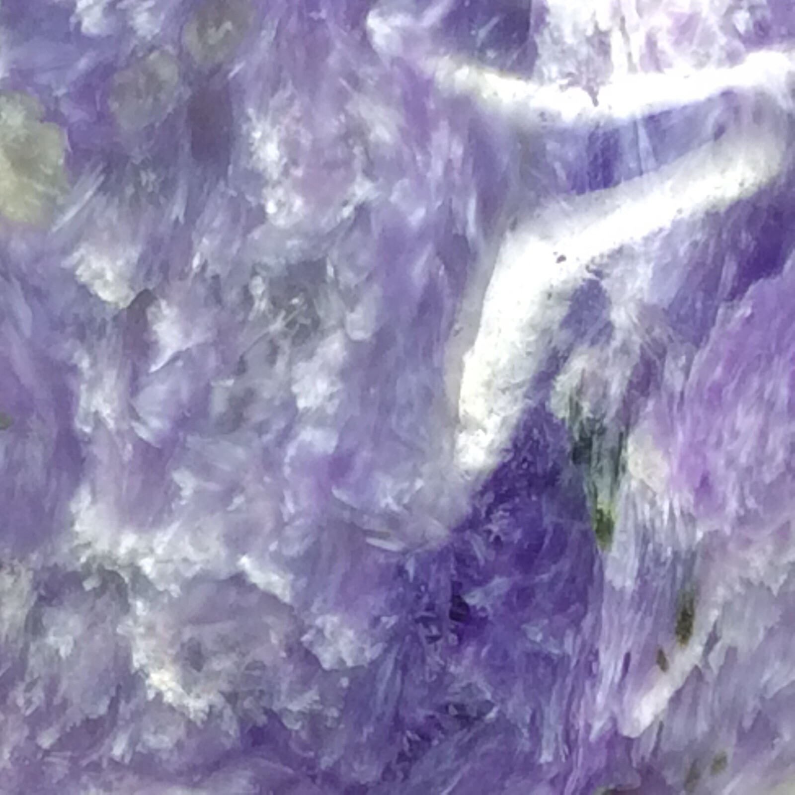 Charoite Pebble Purple Gem Stone Polished Siberian River Specimen Siberia #4
