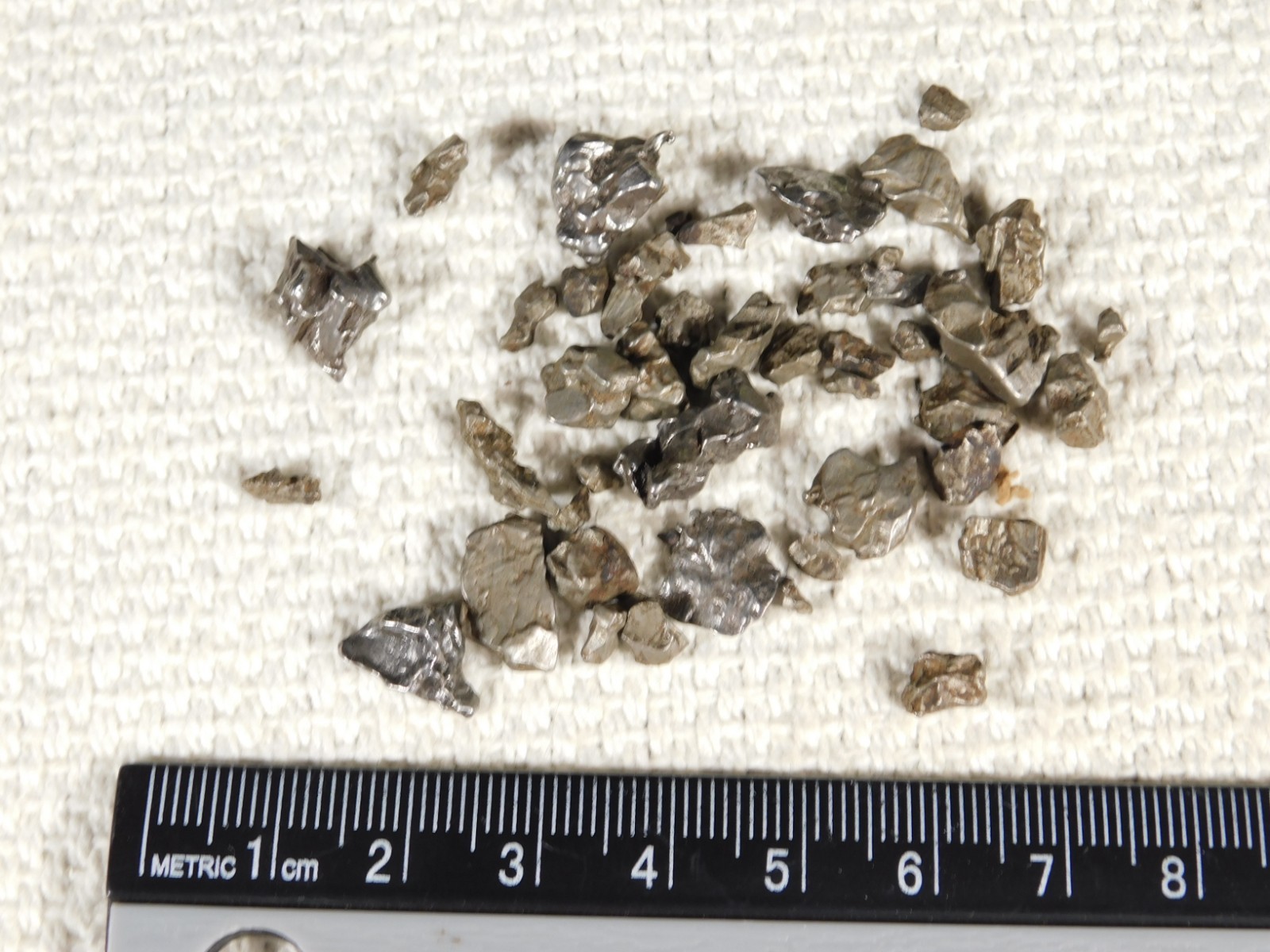 Big Lot of Little Campo Del Cielo METEORITES 100% Authentic Argentina 21.8gr