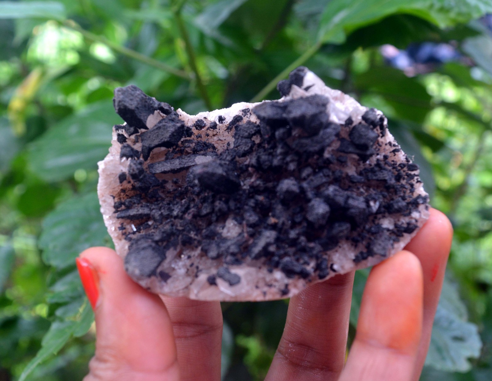 calcite crystals & matrix minerals specimen j-7