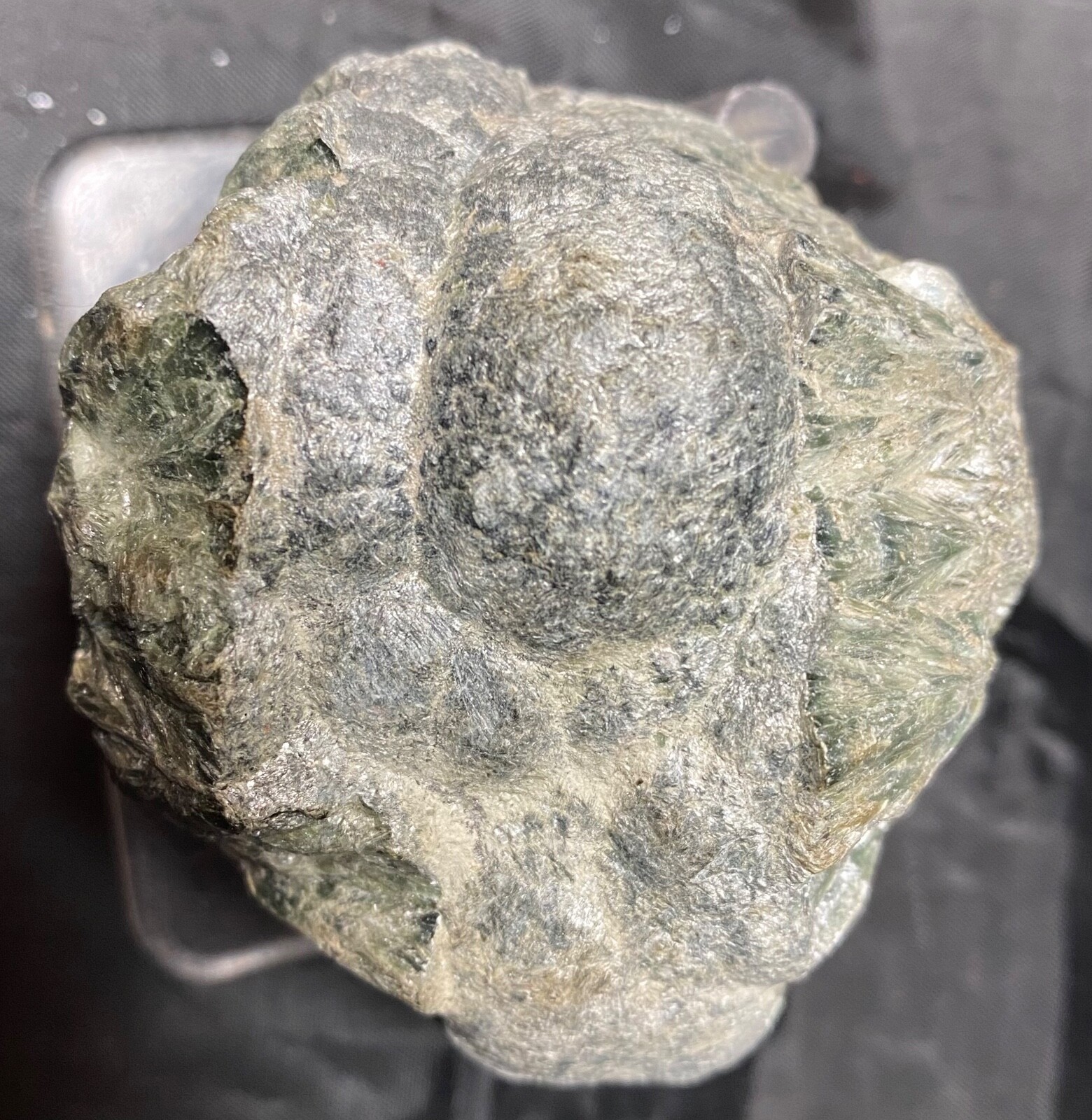 RARE Clinochlor var Serafinite Specimen from Korshunovskoe Mine, Siberia, Russia