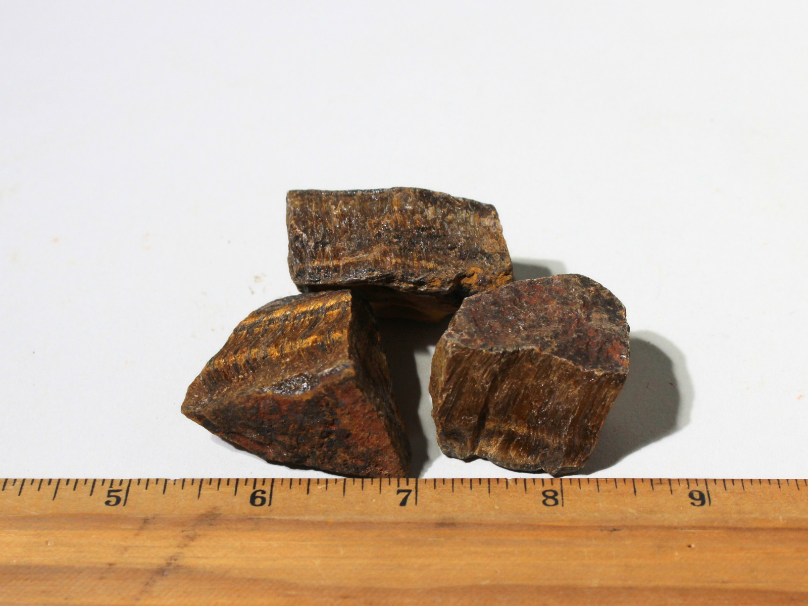 Gold Tiger’s Eye – Rough Rocks for Tumbling – Bulk Wholesale 1LB options