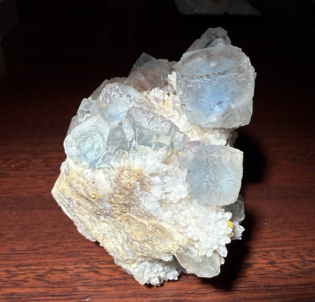 Blue terahexahedral FLUORITE – Hickey No. 1 Mine, Socorro County, New Mexico