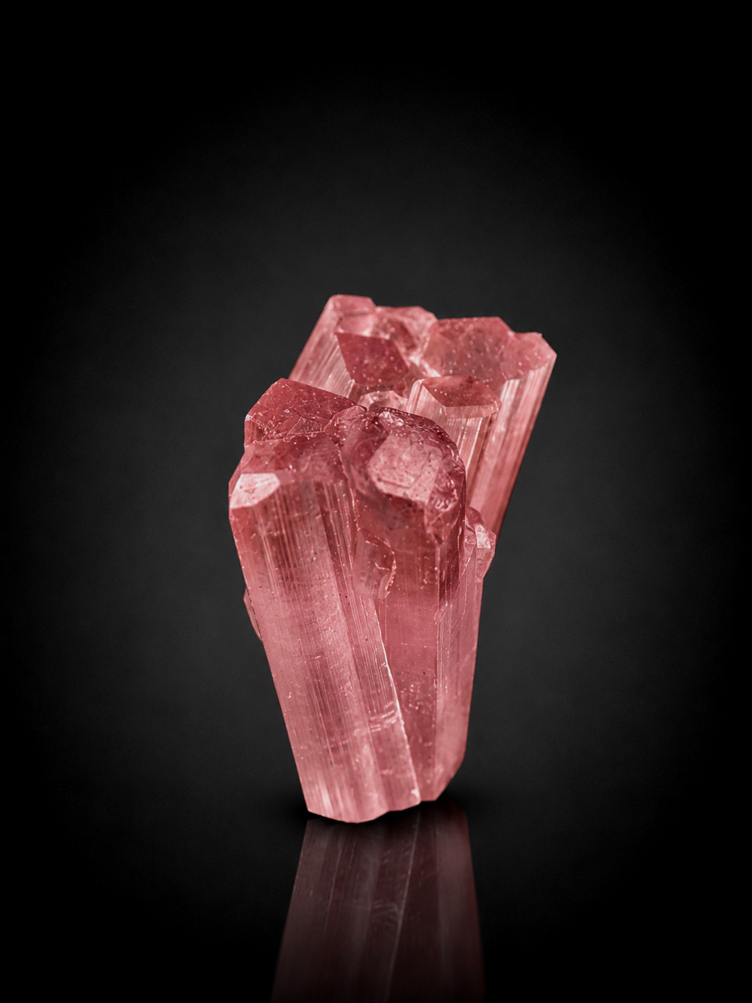 Terminated TOURMALINE Crystal Hot Pink Damage Free Self Standing