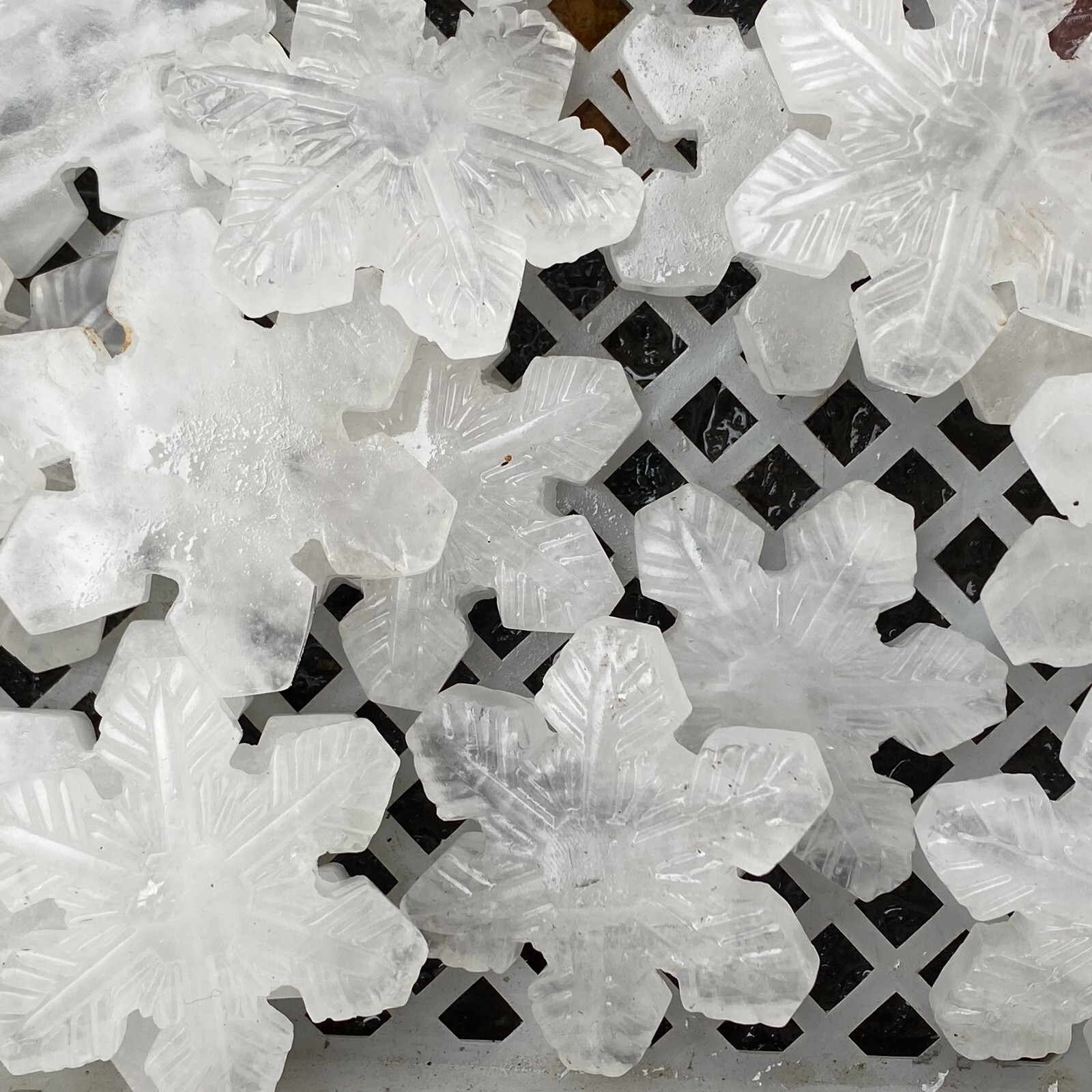 TOP Natural Gypsum Selenite snow Hand Carved Quartz Crystal Reiki healing 1PC