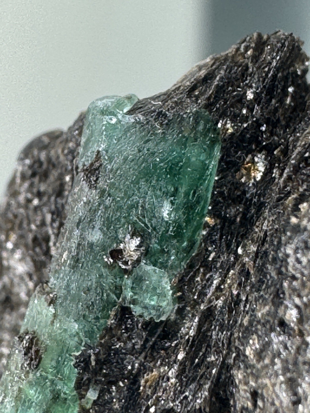 Rare BERYL var. EMERALD (in matrix!) 8Habach Valley, Salzburg, Austria*