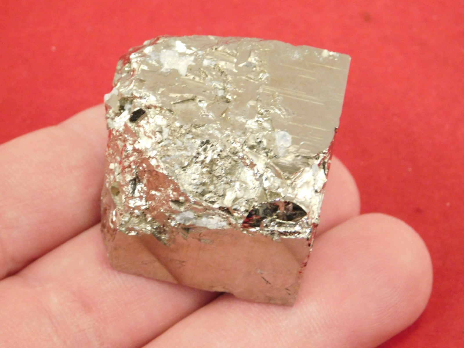 Pyrite CUBE 100% Natural Huanzala Mine Peru 101gr