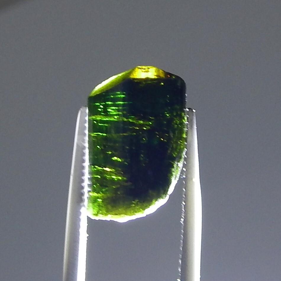 7ct Deep Green Epidote Rough Raw Spar Natural Earth Mined Unheated Facet Grade