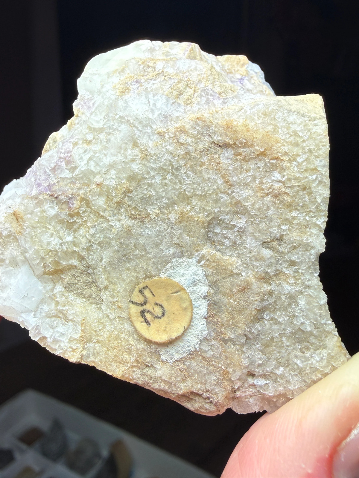 Fluorite, Baryte- Mundy’s Landing, Woodford County, Kentucky, USA