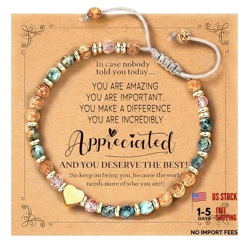 Inspirational Friendship Bracelets for Women – Healing Natural Stone Bracelets