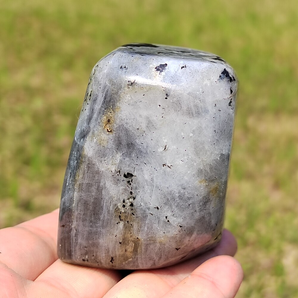 AAA+Natural Labradorite Quartz Crystal Spectrolite Mineral Specimen Healing 283g