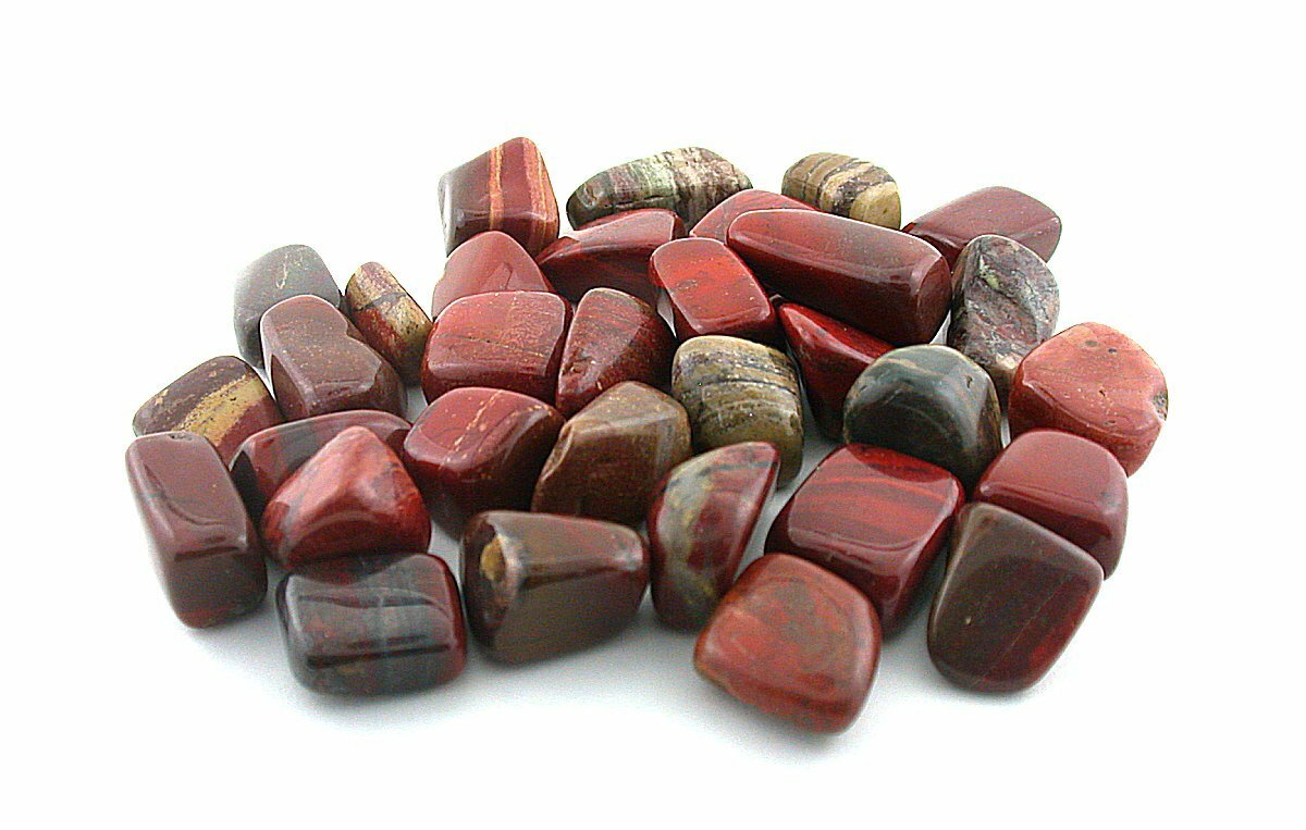 1/2 Pound Breciated Jasper Tumble Polish Polished 3/5 To 9/10 Inch Gemstone T9