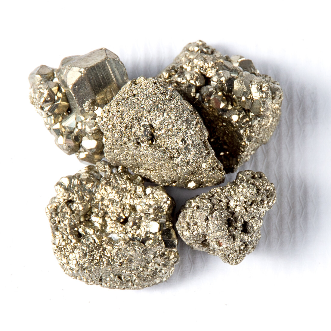 1/4 lb Iron Pyrite Fools Gold Gemstone Crystals Natural Chispa Gem Rock Specimen