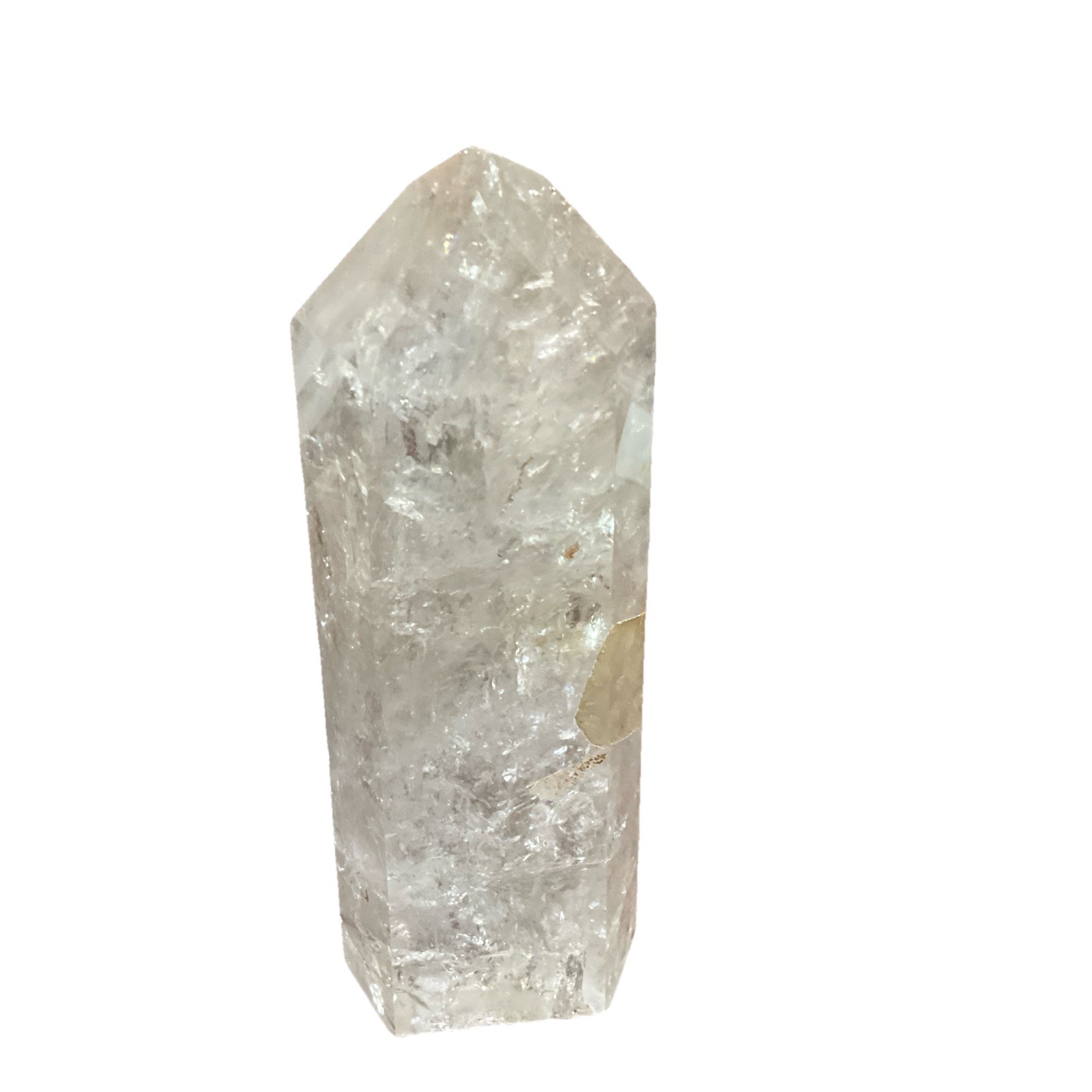 1,8 LB Natural clear quartz crystal